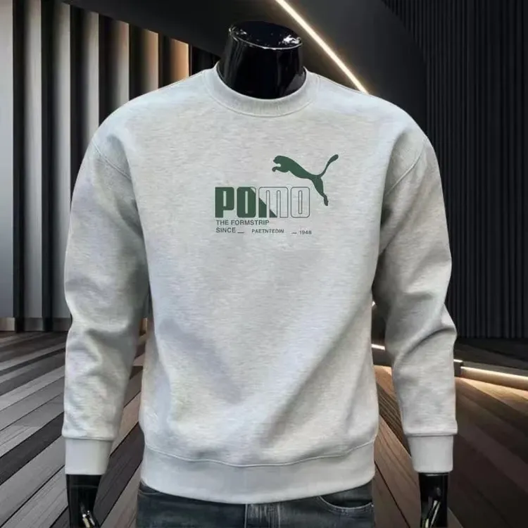 奥特莱斯清仓~大码2~300斤秋冬纯棉卫衣男士潮流百搭长袖加绒上衣