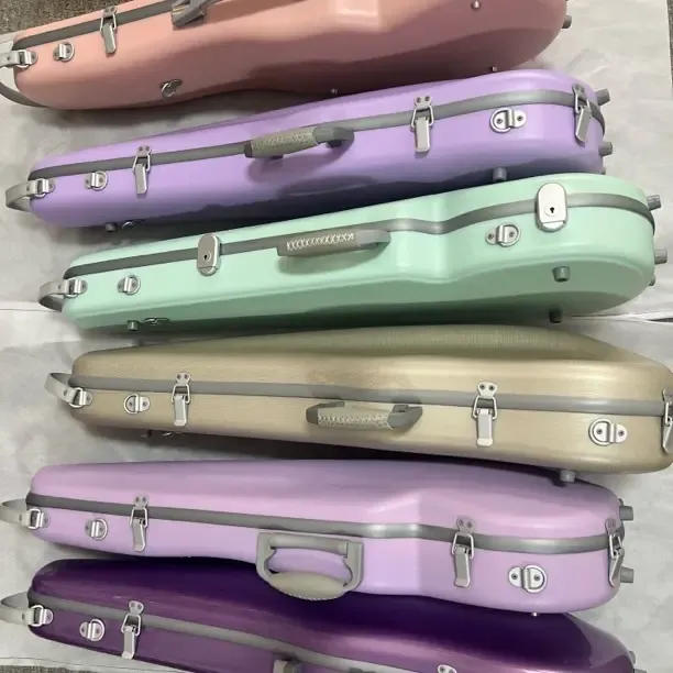 复合碳纤维小提琴琴盒高硬度防水抗压轻便耐磨可托运小提琴盒