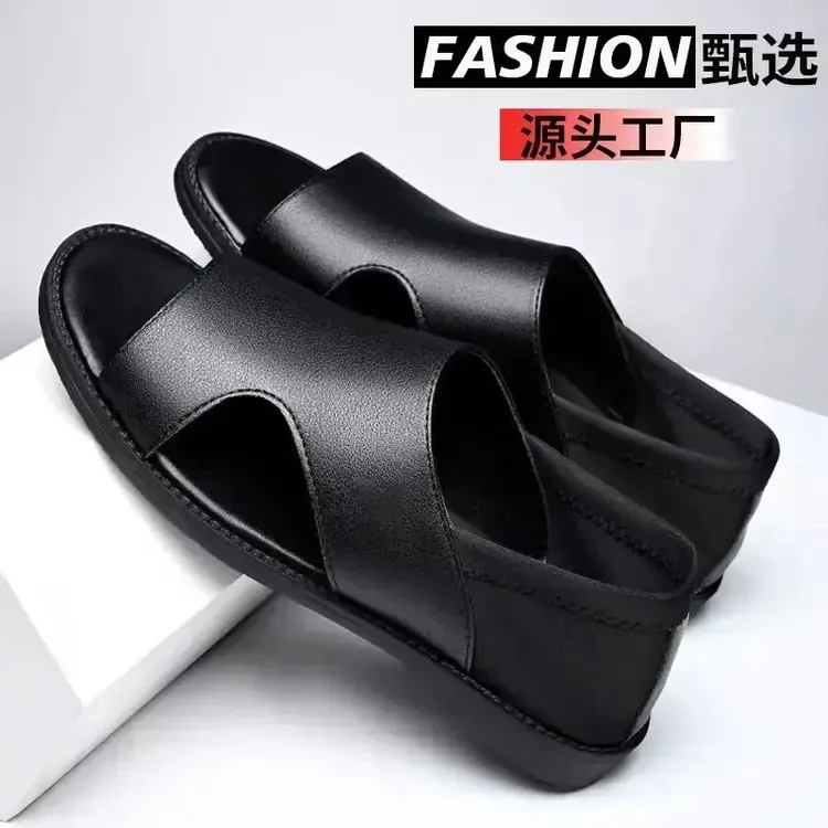 【工厂直销】男款2026夏季沙滩耐磨凉拖大码男休闲其他足部防护鞋商品图