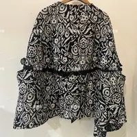 黎黎家设计款百搭时尚气质复古斗篷上衣45