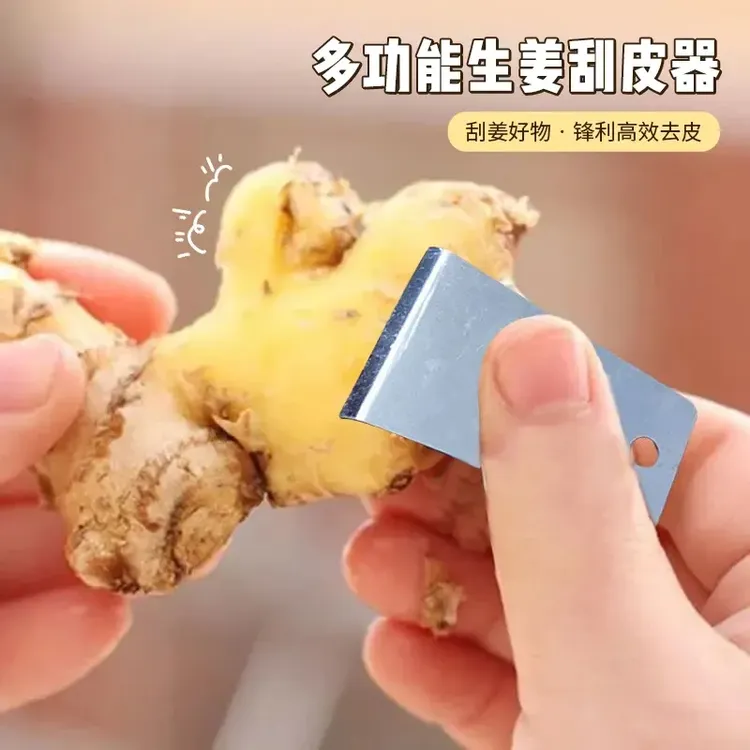 多功能生姜刮皮器刨姜器剥蒜刮姜皮卫生削刨刮土豆芋头