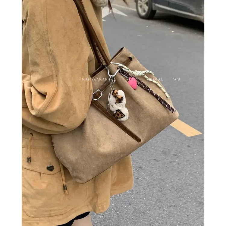 韩系腋下包包女款爆款2025新款秋冬复古时尚单肩包百搭通勤托特包