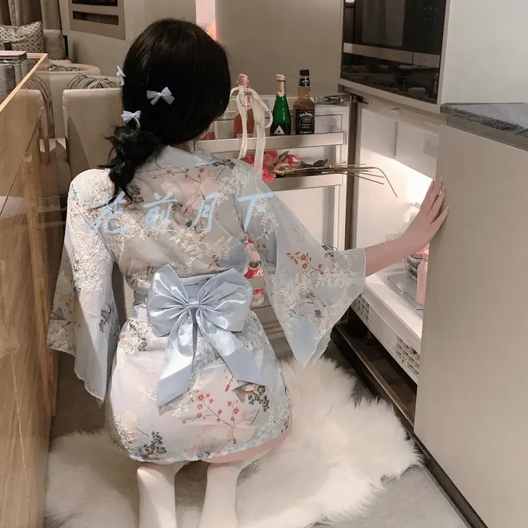 性感睡裙纯欲风性感睡衣高级感冬款纯欲风黑色蕾丝抹