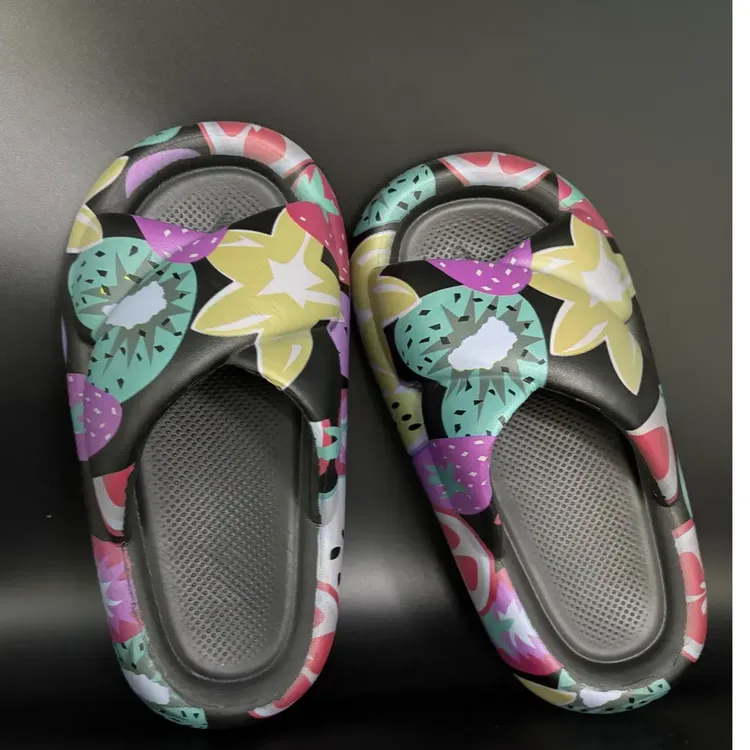 踩屎感女拖鞋女鞋一字拖外穿家居拖防滑耐磨软厚底时尚休闲凉鞋