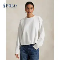 Ralph Lauren拉夫劳伦女装 25春短款棉平纹针织长袖T恤211967107