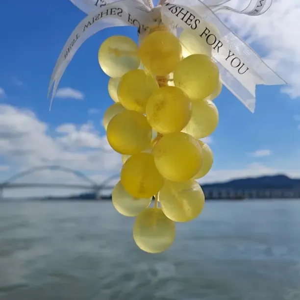 高颜值葡萄串造型手工皂可作香薰或生日礼物伴手礼