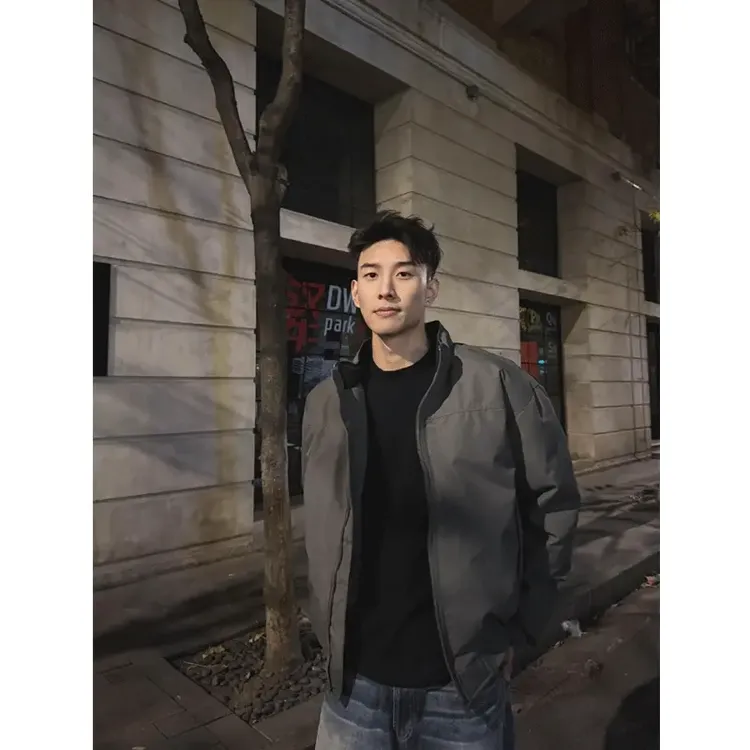 GTAL三防夹克外套男春秋款美式复古户外冲锋衣立领cleanfit飞行服