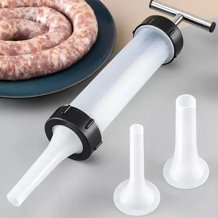 手工灌香肠器自制灌腊肠工具手动灌肠器家用小型罐装香肠多功能yw