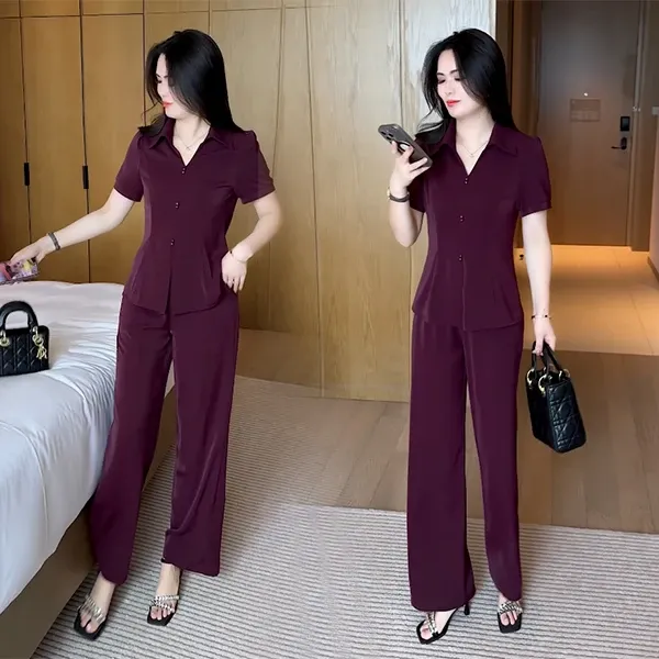 2025新款夏季新款时尚穿搭气质洋气收腰显瘦不挑人短袖套装177