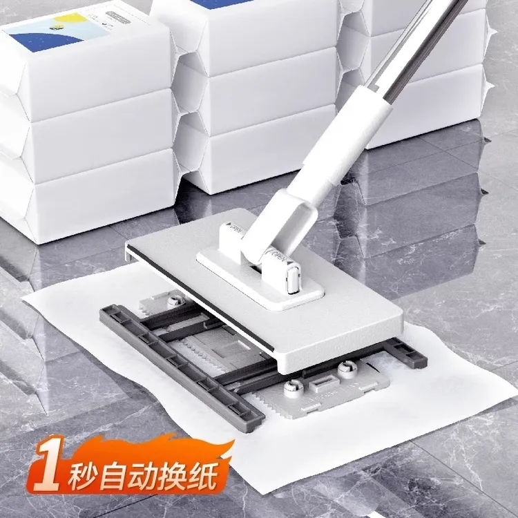 十均洗脸巾拖把自动夹抹布免手洗家用一拖地净2025新款神器拖把