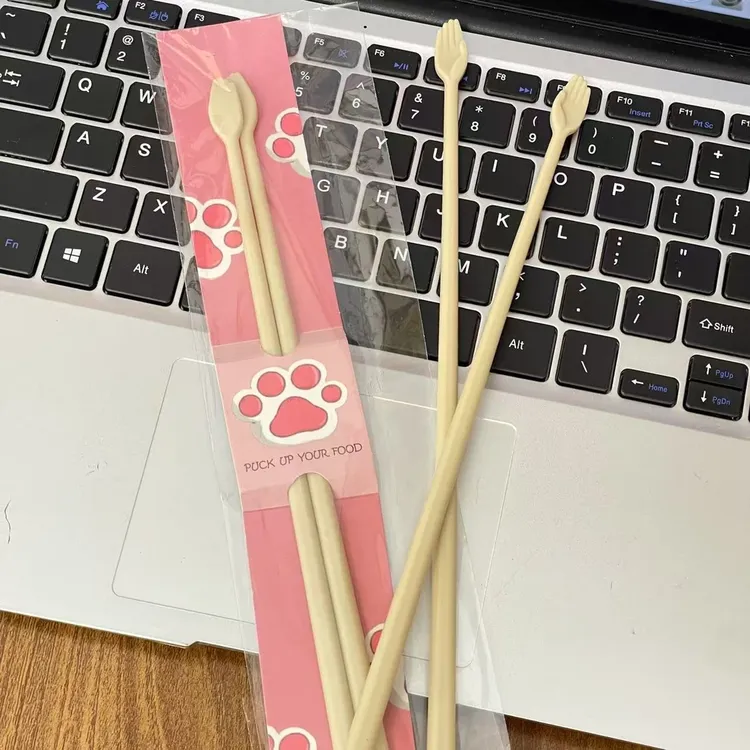 【佳宝】创意品手掌筷子搞怪女礼物ins好玩网红个性便携餐具小众
