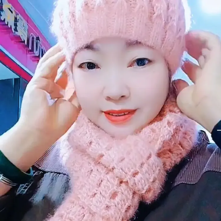 纯手工编织平檐包头帽时尚韩版针织