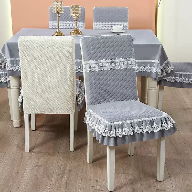 全包椅子套罩坐垫凳子座椅套加高靠背一体板凳套垫子通用餐桌新款