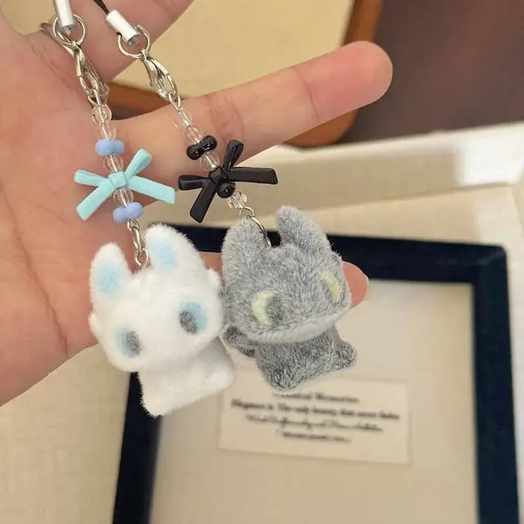 【咕噜】训龙高手梦幻联动可爱无牙仔和光煞情侣闺蜜钥匙链挂件礼物