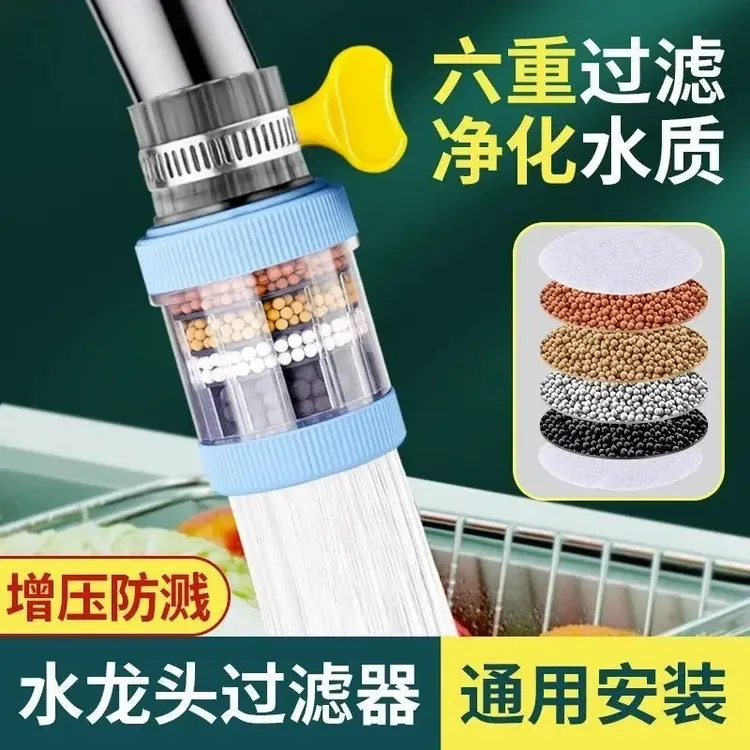 【通用款】360度可旋转水龙头延伸过滤器厨房防溅净水好物