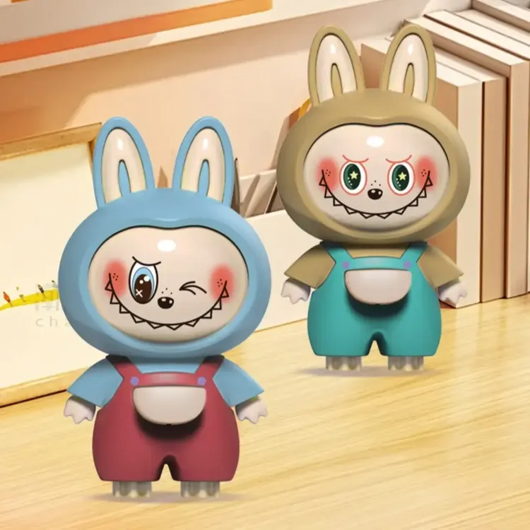 【现货直发】LUBUBU啦布布卡通小挂件萌趣搞怪创意潮玩变脸挂件公仔
