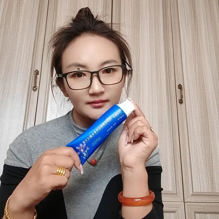 邦锦梅朵龙胆花茉莉白茶草本藏式牙膏