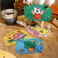 植物园地毯硅藻泥地垫吸水脚垫防滑速货架干垫子