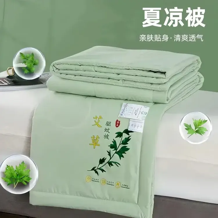 艾草驱蚊夏季夏凉可机洗薄荷凉感丝母婴可垫腰枕舒适护腰枕商品图