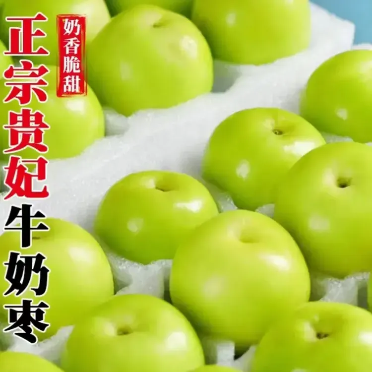 福建牛奶大青枣水果新鲜冬枣脆甜时令水果当季奶香脆枣清甜多汁