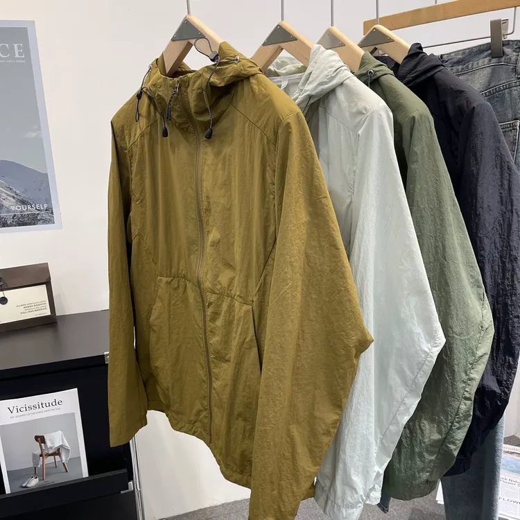 UPF50+防晒衣凉感透气休闲上衣百搭宽松情侣外套皮肤衣春夏薄款