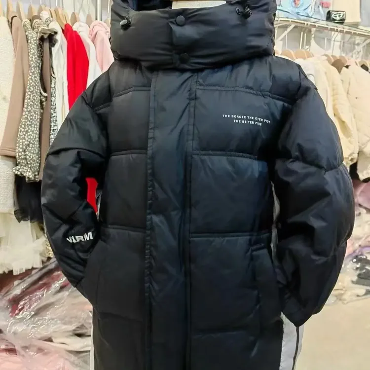 冬季中长款羽绒外套