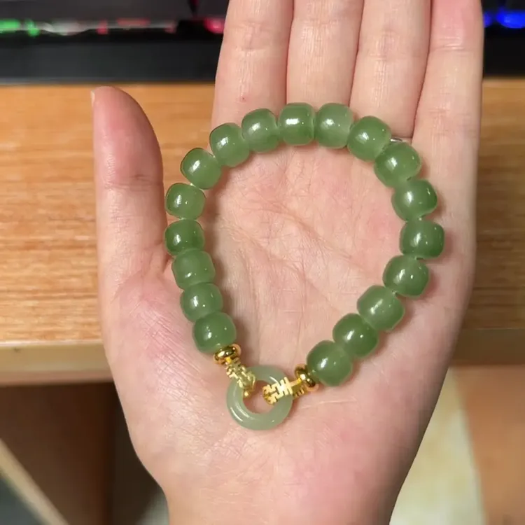 亚克力手链 【复古轻奢】喜事临门平安扣手链生日礼物闺蜜手饰商品图