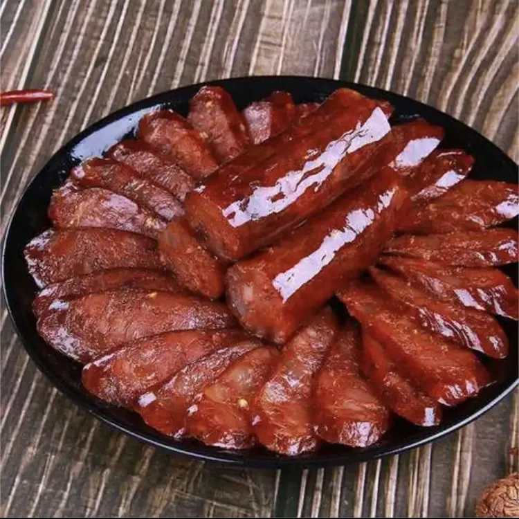 正宗四川农家土猪肉腊肠柴火烟熏川味纯肉麻辣腊味香肠