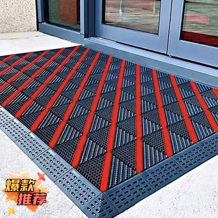 室外防滑地垫商用门口刮泥门垫户外地毯防水除尘加厚裁剪大面积