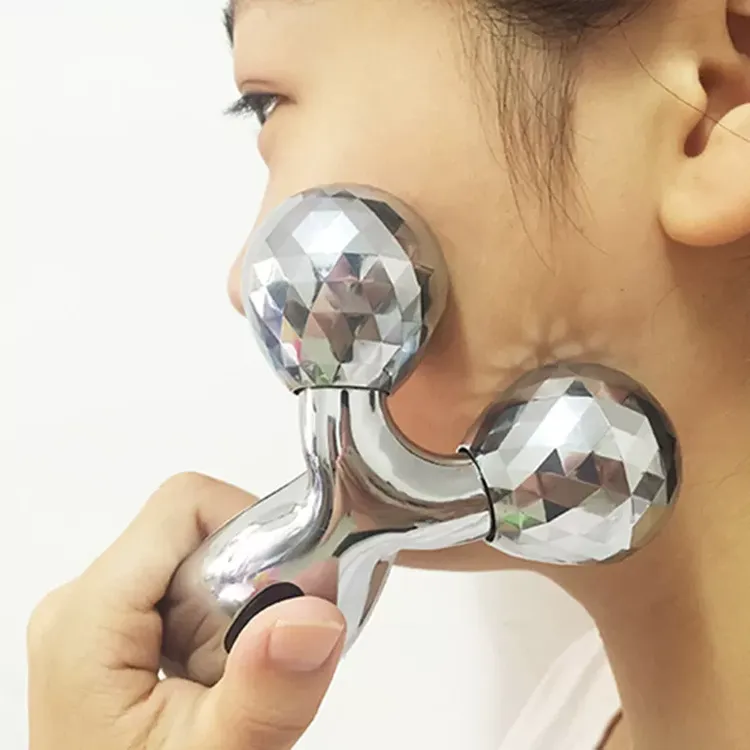 【全国包邮】滚轮瘦脸仪升级版瘦脸神器3D滚轮式提拉小v脸美容紧致