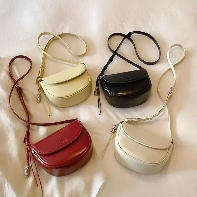 南风Chio2nd店主原创半糖奶栗马鞍包女夏天法式百搭小众斜挎包