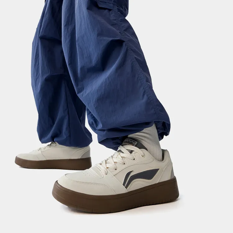 R李宁官方元宝V3板鞋情侣流光风时尚休闲运动鞋AGCV108/AGCV107