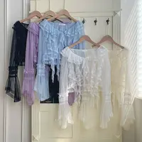 来信与诗·晴风｜WP原创副牌5色点纱开衫蕾丝定染防晒外搭lolita