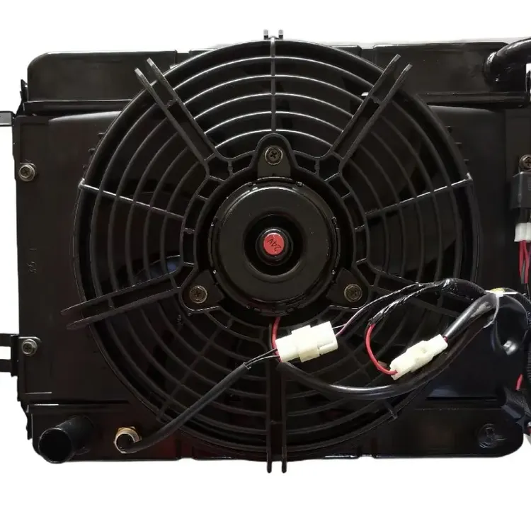 五征奥翔24V电动散热器水箱总成4J322.82.025