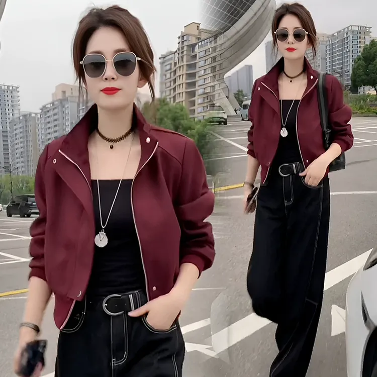 2025小香风爆款新款春季夏季外套女高档春夏加绒薄款春款黑色女款