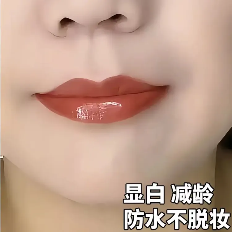 细舞爆款口红不掉色不沾杯肉桂奶茶色滋润素颜防水黄皮显白显气质