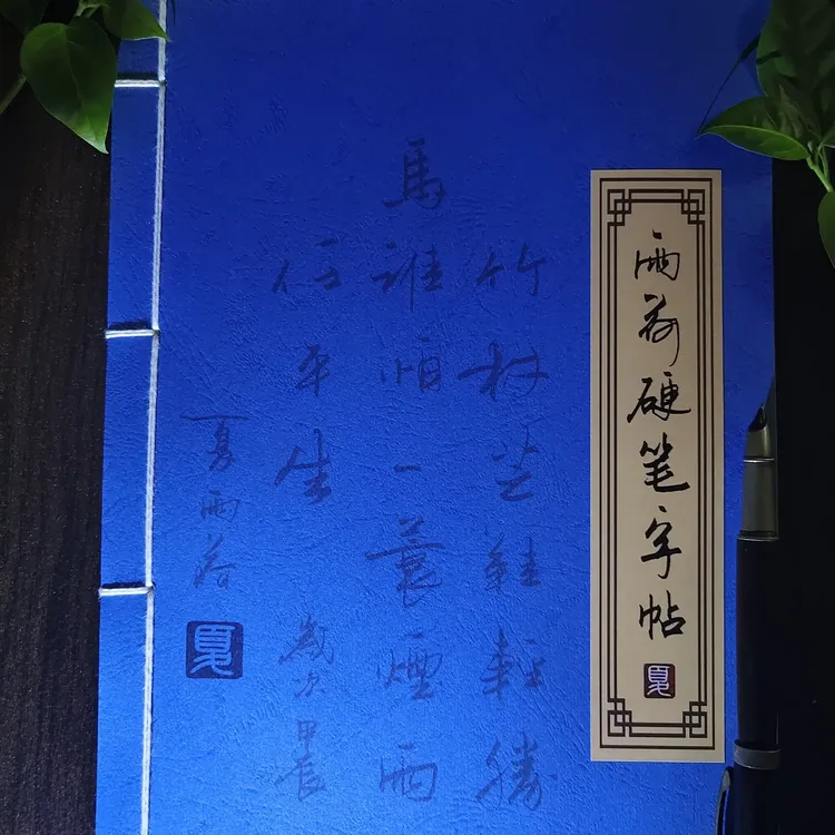 尽显魏碑神韵笔法灵妙的纯古风装线精装手抄经字帖书籍书法临摹