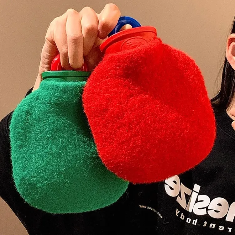 冬天热水袋注水用暖水袋女生用敷肚子暖被窝大号小暖手宝热敷暖脚