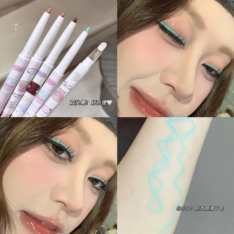 【吖比】薄荷汽水！绿色薄荷绿双头笔彩色持久不易晕染初学个人用品