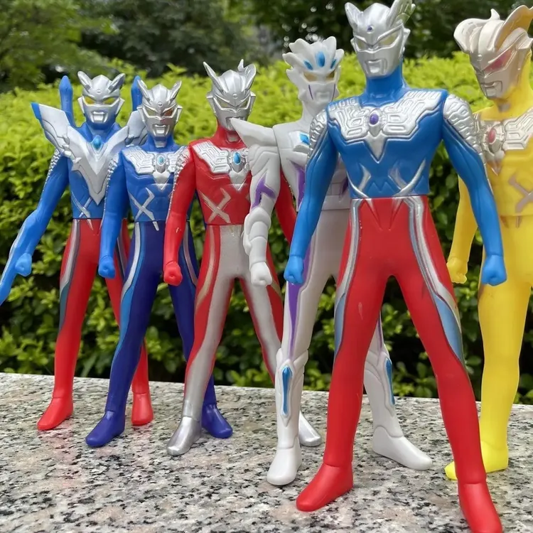 大号黄金赛罗奥特曼软胶儿童玩具人偶可动模型男孩终极无限普洛斯