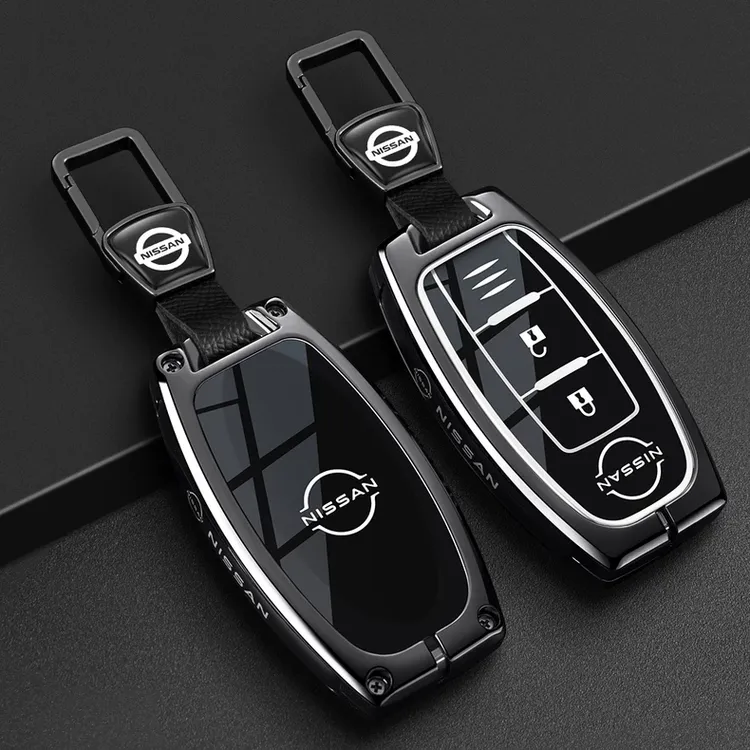 日产钥匙套高级2025款新天籁奇骏逍客尼桑阳光楼兰蓝鸟骐达金属壳