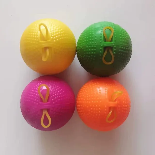 多种不同品牌单个有孔可绑绸子的太极柔力球软硅胶材质可充气表演