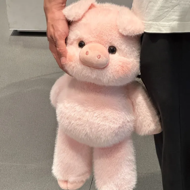 跑跑小香猪玩偶野猪玩偶公仔儿童陪伴礼物布娃娃睡觉抱枕生日礼物