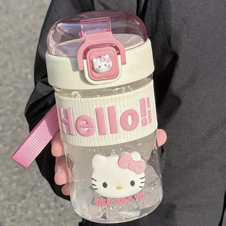 吸管水杯夏女生高颜值新款2025随手杯学生塑料杯子防摔运动便携LX