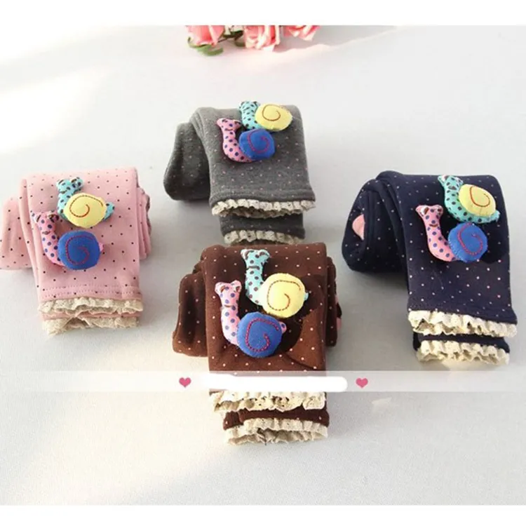 儿童秋冬季加绒保暖打底裤小女孩冬天加绒一体裤卡通女童宝宝时尚