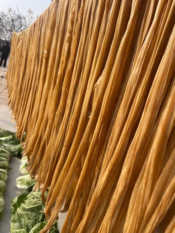 干豆皮豆制品豆皮人造肉蛋白肉火锅麻辣烫凉拌豆皮【无盐粒】