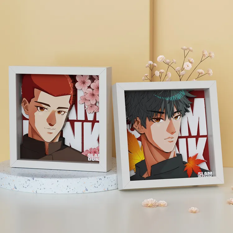 3d立体卡通相框贴画diy拼图玩具益智成人礼物创意手工摆件女