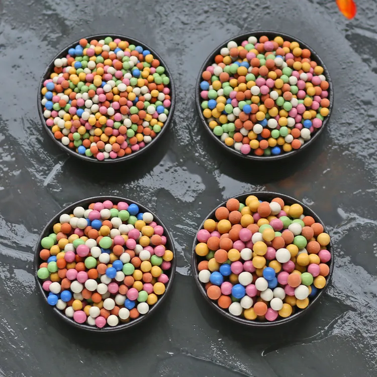 彩色陶粒多肉铺面垫底透气颗粒石水养花造景回填花陶土植物基质bb