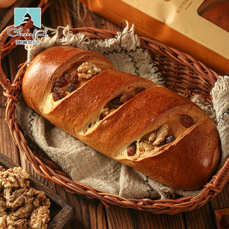 秋林全麦果仁列巴400g面包 传统俄式工艺 坚果全麦大面包手工