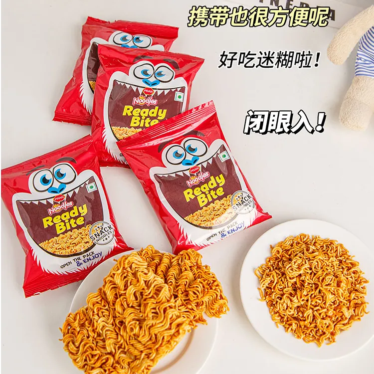 PRAN面条先生孟加拉进口怀旧香酥干脆面碎碎面小鸡面干吃面25g